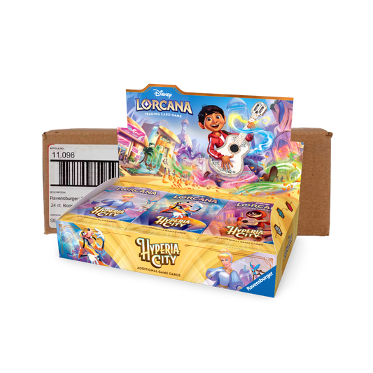 Disney Lorcana - Hyperia City Sealed Case (4x Boosterbox)