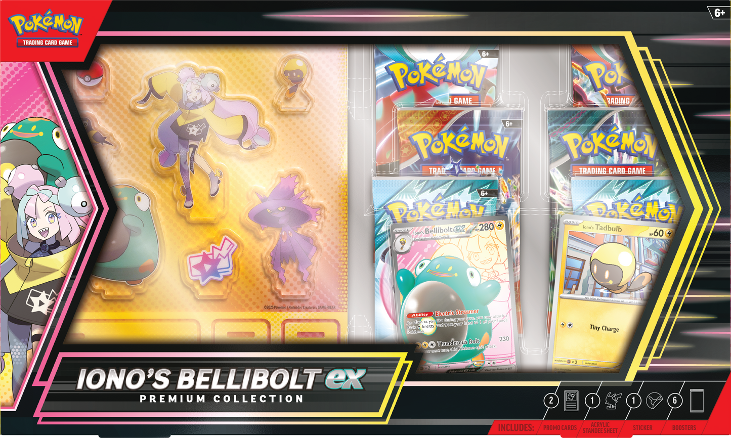 Pokémon TCG Iono's Bellibolt ex Premium Collection