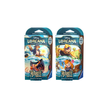 Disney Lorcana - Azurite Sea Starter Deck (set van 2 inclusief 2 boosters)