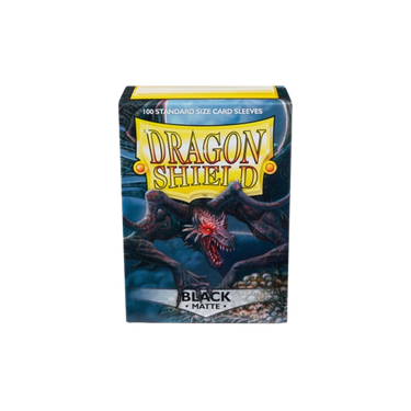 Dragon Shield Sleeves Matte Black (100 stuks)