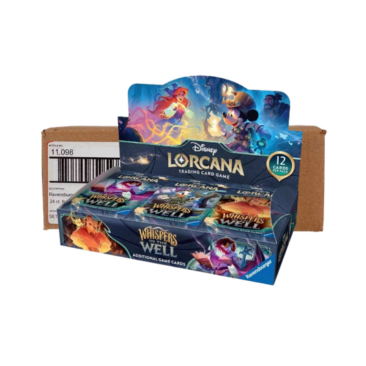 Disney Lorcana – Whispers in the well Sealed Case (4x Boosterbox)