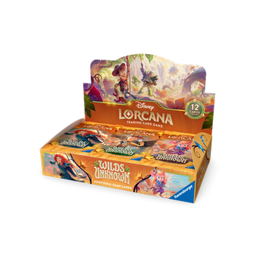 Disney Lorcana Wilds Unknown Sealed Case (4x Boosterbox)