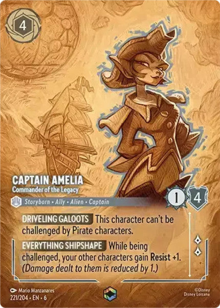 Captain Amelia - Commander of the Legacy 