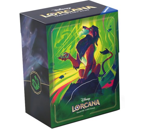 Disney Lorcana Azurite Sea 80 Card Deckbox: Scar
