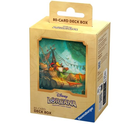 Disney Lorcana Into the Inklands 80 Card Deckbox: Robin Hood