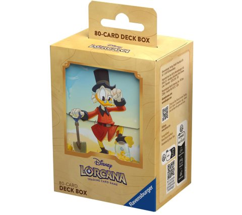 Disney Lorcana Into the Inklands 80 Card Deckbox: Scrooge McDuck