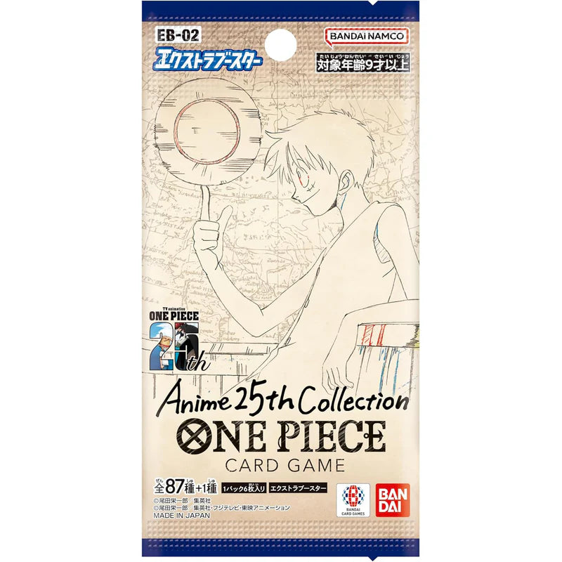 One Piece Card Game - Anime 25th Collection Booster Display (EB02) - Japans