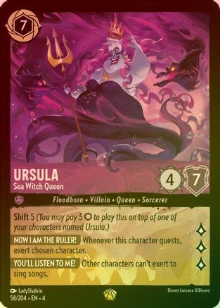 Ursula - Sea Witch Queen Foil