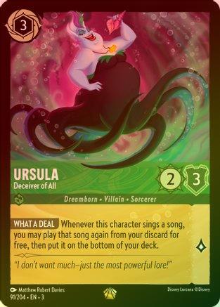 Ursula - Deceiver of All Foil