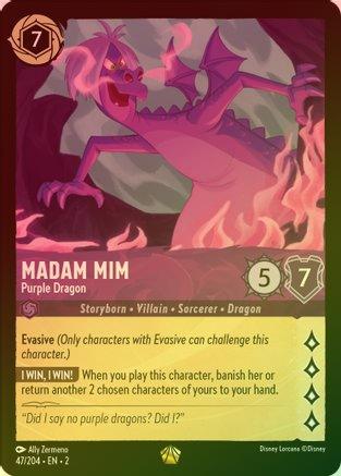 Madam Mim - Purple Dragon Foil