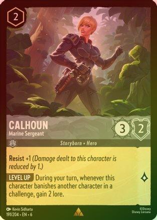 Calhoun - Marine Sergeant Foil