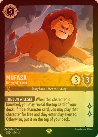 Mufasa - Betrayed Leader Foil