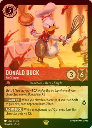Donald Duck - Pie Slinger Foil