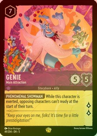 Genie - Main Attraction Foil