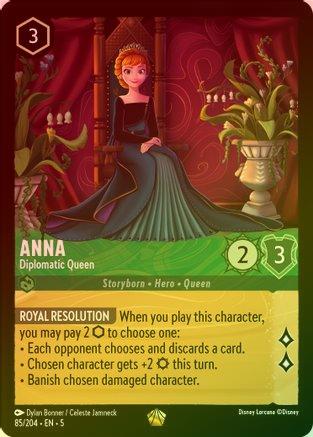 Anna - Diplomatic Queen Foil