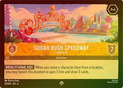 Sugar Rush Speedway - Finish Line Foil