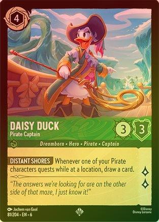 Daisy Duck - Pirate Captain Foil 