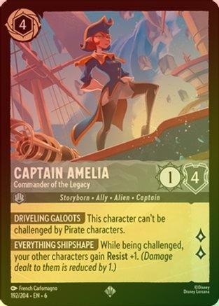 Captain Amelia - Commander of the Legacy Foil 