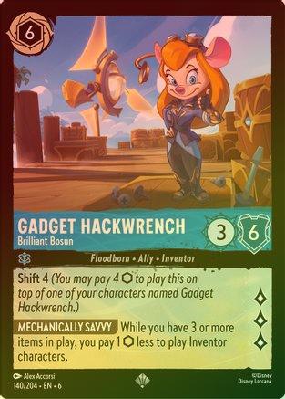 Gadget Hackwrench - Brilliant Bosun Foil