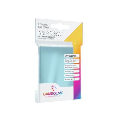 Gamegenic SLEEVES Pack Inner Sleeves (100)