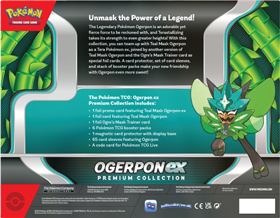 Pokemon TCG Ogerpon ex Premium Collection