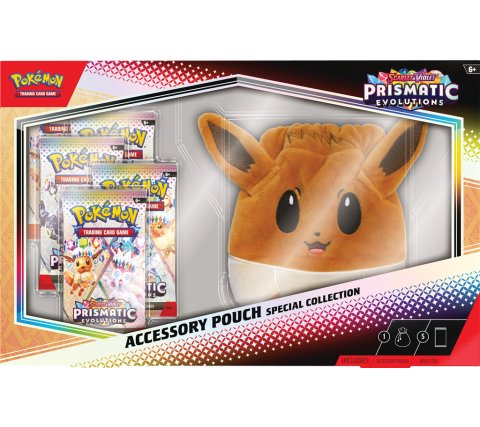 Pokemon - Scarlet & Violet Prismatic Evolutions Accessory Pouch Special Collection