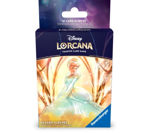 Disney Lorcana Archazia’s Island Card Sleeves: Cinderella (65 stuks)