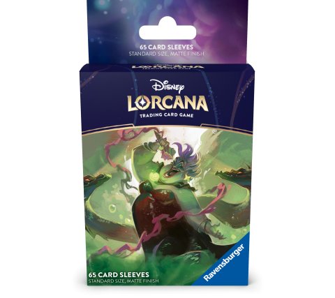 Disney Lorcana Archazia’s Island Card Sleeves: Ursula (65 stuks)