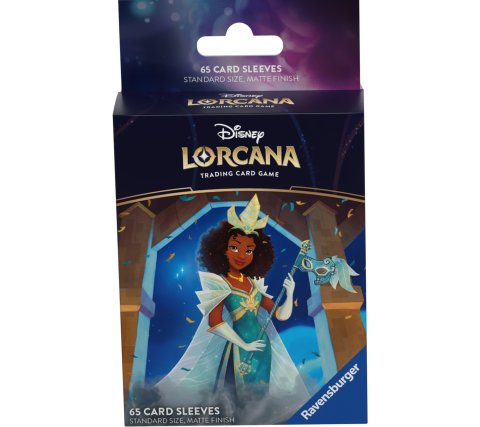 Disney Lorcana Shimmering Skies Card Sleeves: Tiana (65 stuks)