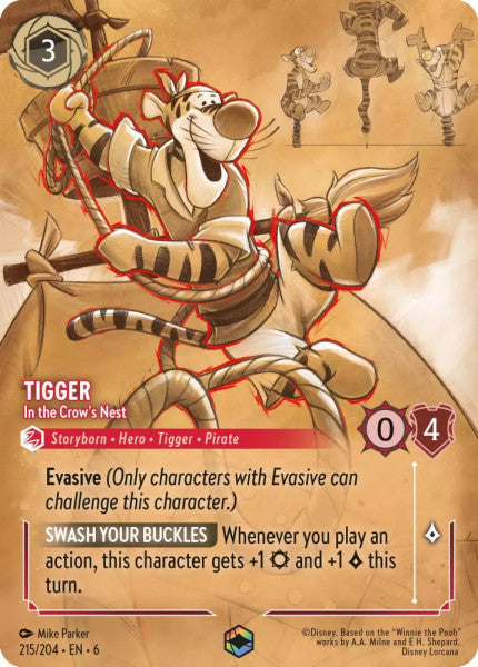 Tigger - In the Crow's Nest
