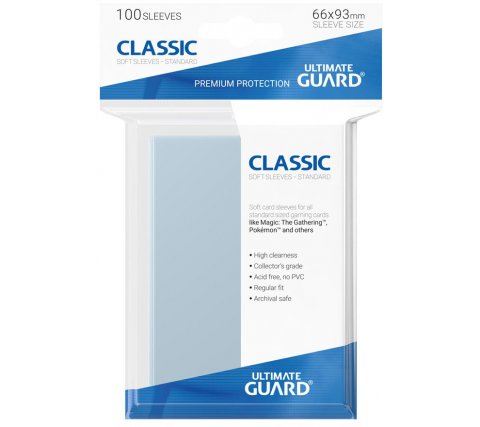 Ultimate Guard Classic Sleeves Standard Size (100 Stuks)