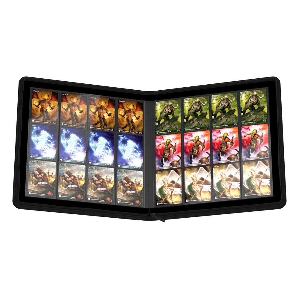 Ultimate Guard Zipfolio 480 24-Pocket Xenoskin - Zwart