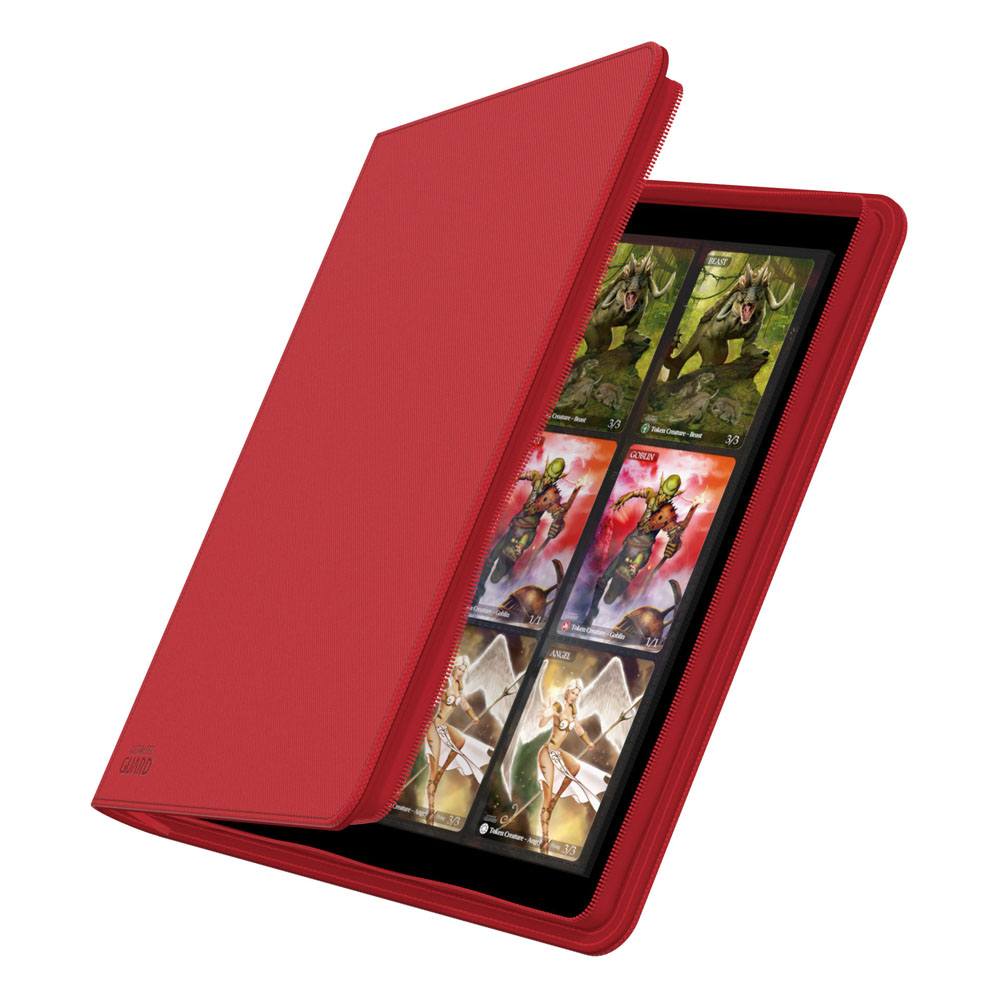Ultimate Guard Zipfolio 480 24-Pocket Xenoskin - Rood