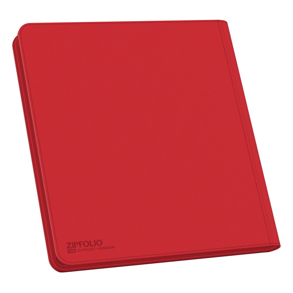 Ultimate Guard Zipfolio 480 24-Pocket Xenoskin - Rood